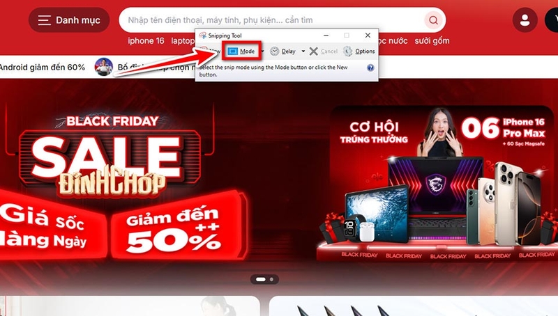 Chụp 1 phần màn hình Win 10 - 04