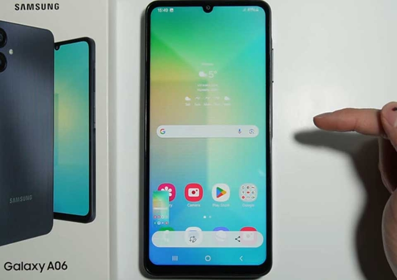 Cách chụp màn hình Samsung A06 - 01