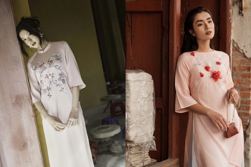 chụp ảnh Tết với áo dài cách tân 15