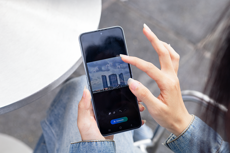 Galaxy Z Flip6 X Galaxy AI: “Hô biến” thành máy quay đa năng, sáng tạo thả ga với trợ lý AI chỉnh ảnh 7