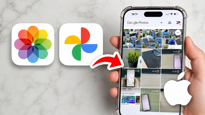 Vì sao nên chuyển iCloud Photos sang Google Photos?