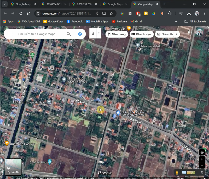 chuyển tọa độ Google Map sang vn2000 online - Hình 5