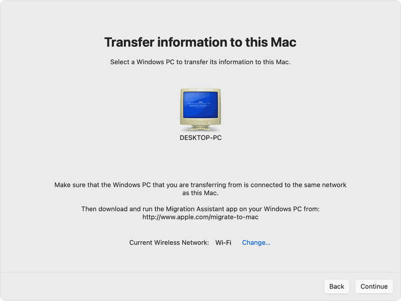 chuyển dữ liệu từ máy tính Windows sang MacBook - Hình 5