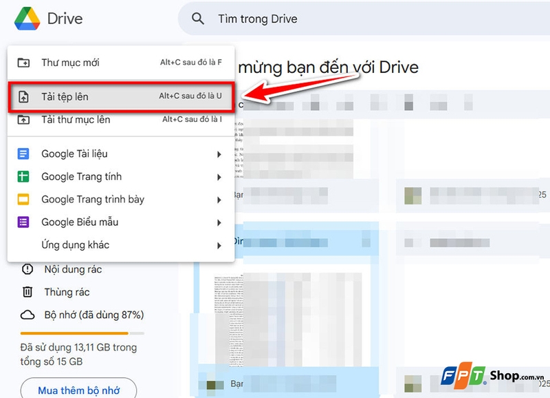 Cách chuyển file Excel sang Google Sheets - 04