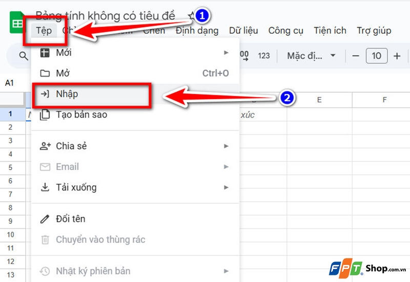 Cách chuyển file Excel sang Google Sheets - 08