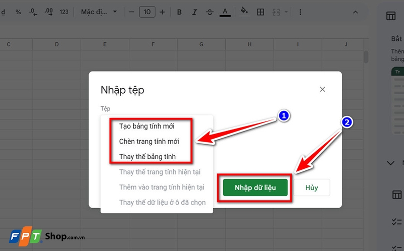 Cách chuyển file Excel sang Google Sheets - 10