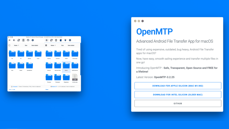 Giải pháp không dây với ứng dụng OpenMTP