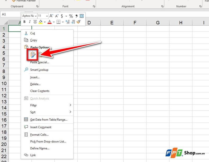 Chuyển form dữ liệu từ Word sang Excel - 02