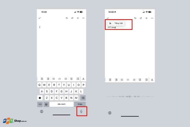 Chuyển giọng nói thành văn bản trên iPhone (ảnh 9)