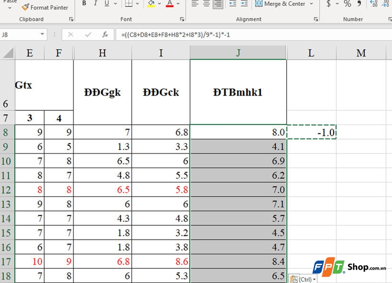 Chuyển số âm thành dương trong Excel - 12