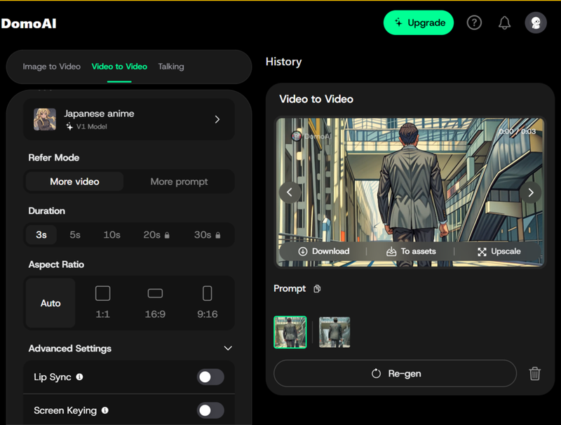 Sử dụng DomoAI 1