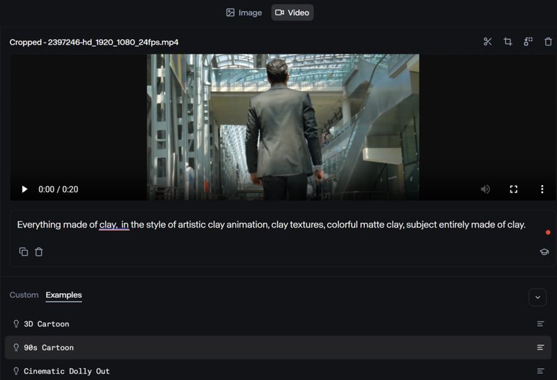 Sử dụng RunwayML 3