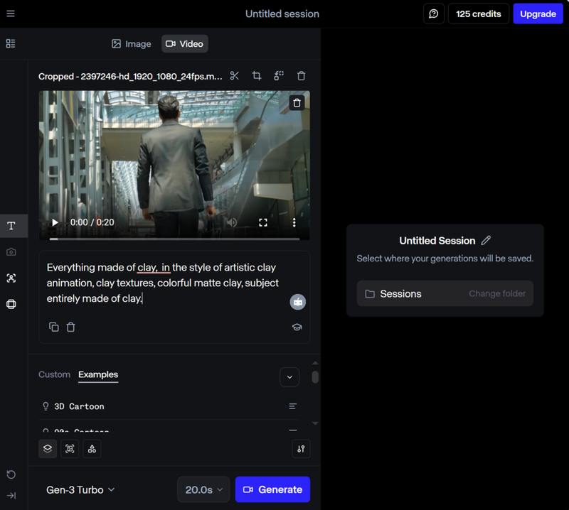 Sử dụng RunwayML 1