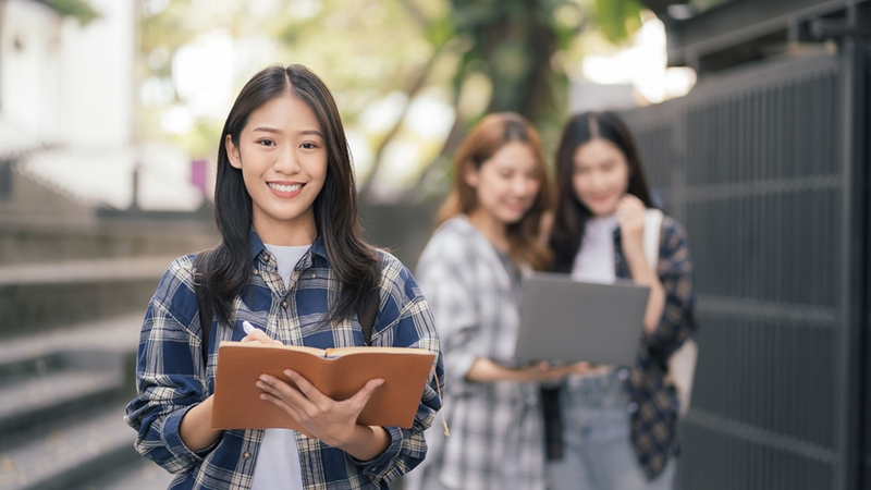 Môi trường đào tạo tốt giúp sinh viên tự tin và thành công trong tương lai