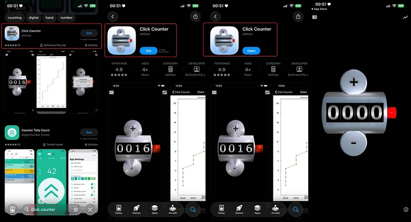 Cách tải Click Counter trên iOS