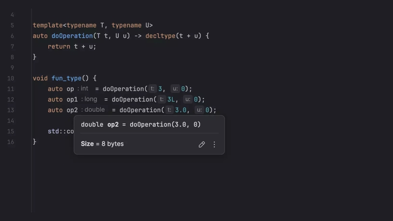 Hỗ trợ ngôn ngữ lập trình