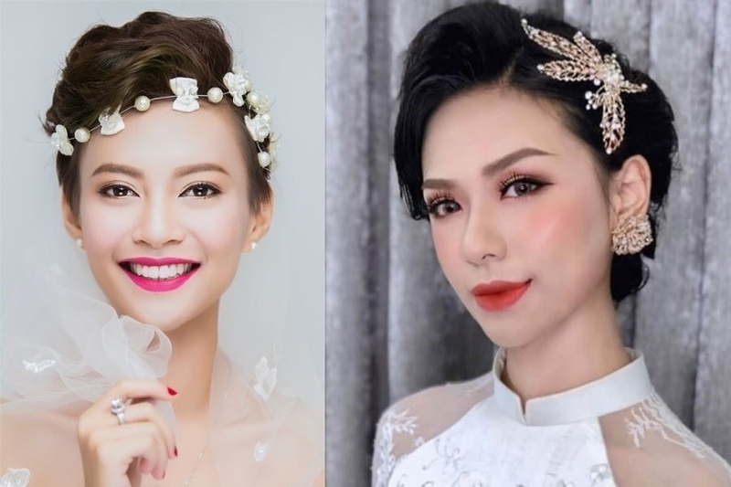 cô dâu tóc ngắn 4