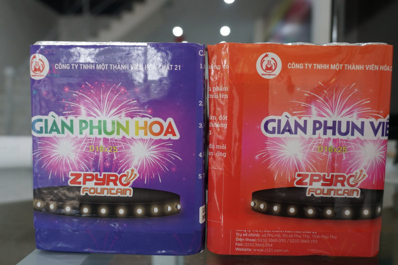 Có được bán pháo hoa của Bộ Quốc phòng không?