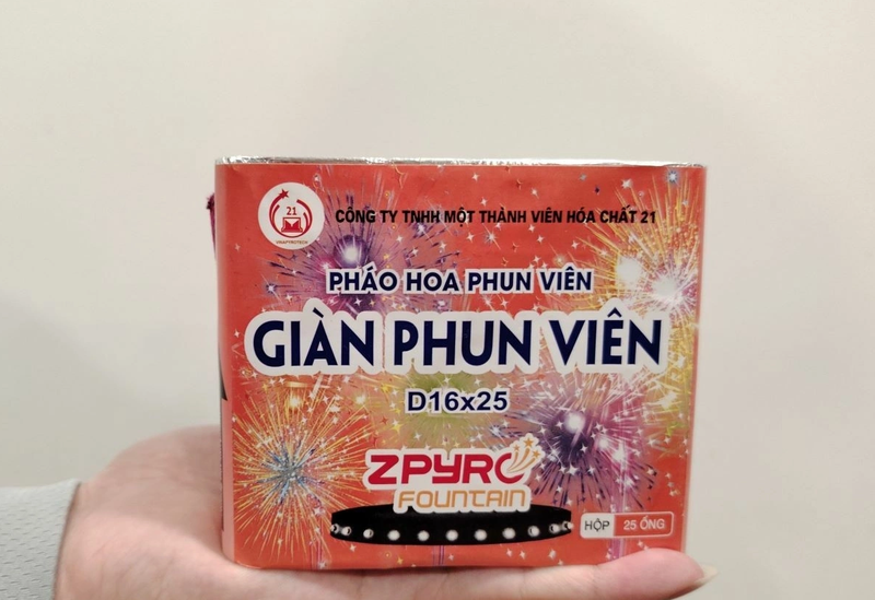 Bán pháo hoa trái phép bị phạt bao nhiêu?