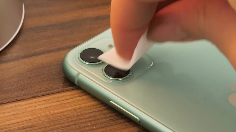 Thường xuyên vệ sinh camera