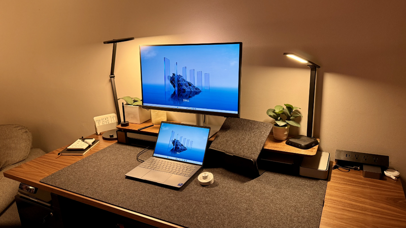 cây xanh sẽ là điểm nhấn rất đáng thử cho góc PC.