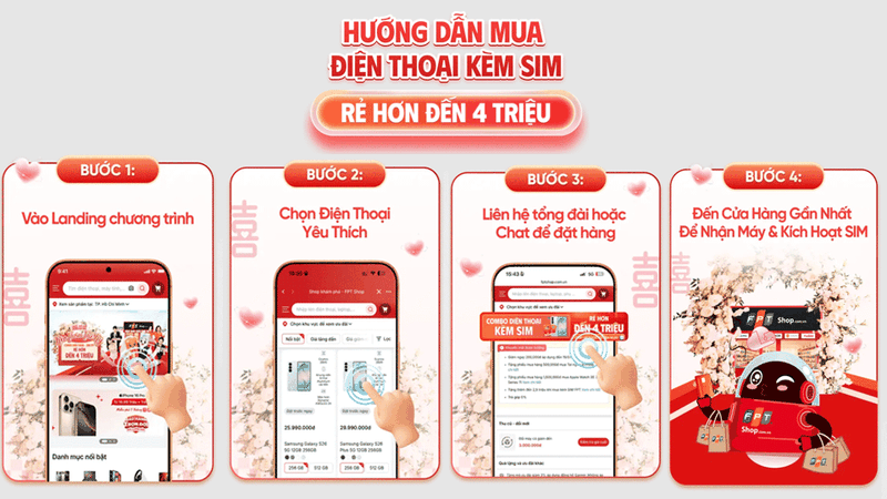 Cách mua điện thoại giá rẻ hơn tới 4 triệu tại FPT Shop
