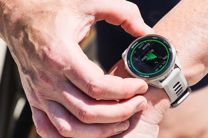 Người mua nên thử GPS và cảm biến trước khi quyết định chọn đồng hồ Garmin cũ