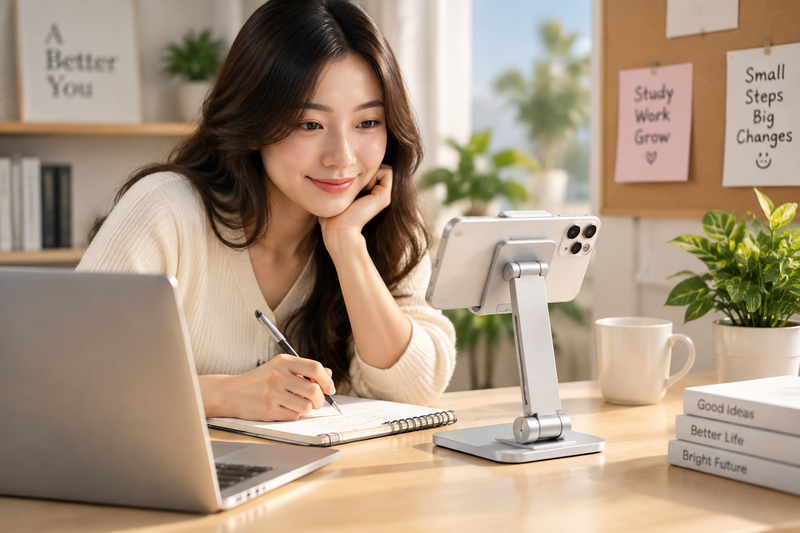 Có nên mua giá đỡ điện thoại để bàn không 1
