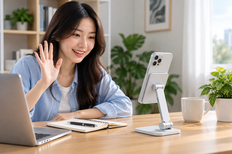 Có nên mua giá đỡ điện thoại để bàn không 4
