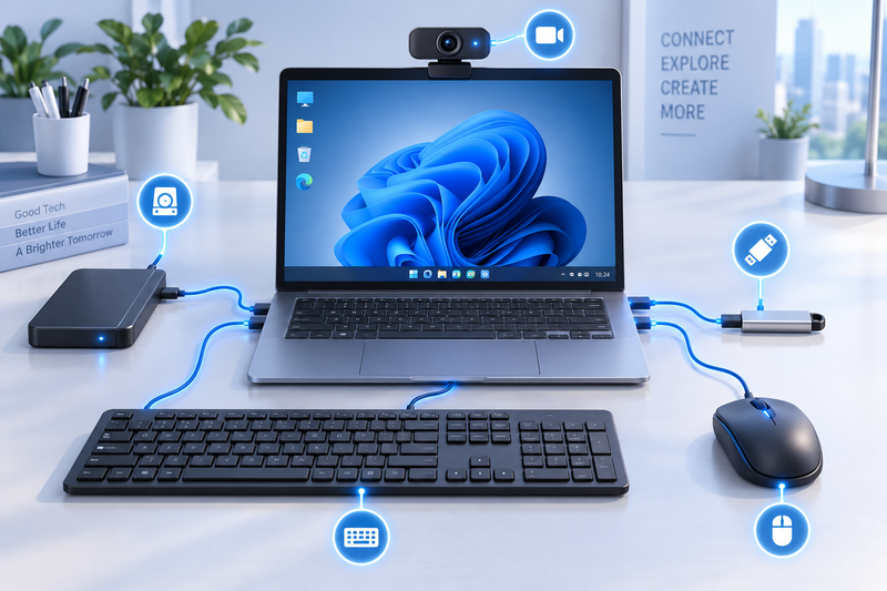 Có nên mua hub chuyển đổi cho laptop không - hình 4