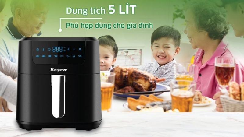 Có nên mua nồi chiên không dầu Kangaroo 5l?