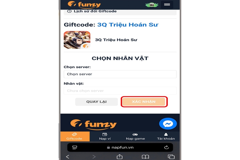 code 3Q Triệu Hoán Sư hình 4