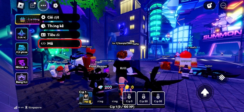 code Anime Defenders 3