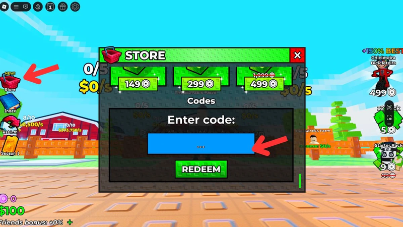 code Build a Brainrot Farm 4