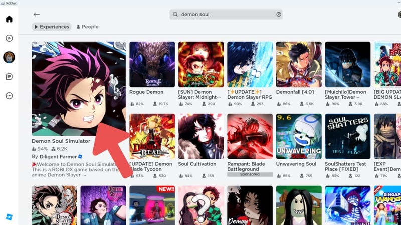 code Demon Soul Simulator hình 3