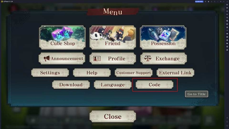 Nhập mã code cẩn thận