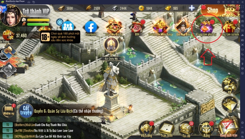 code Kiêu Hùng Tam Quốc Gzone 2
