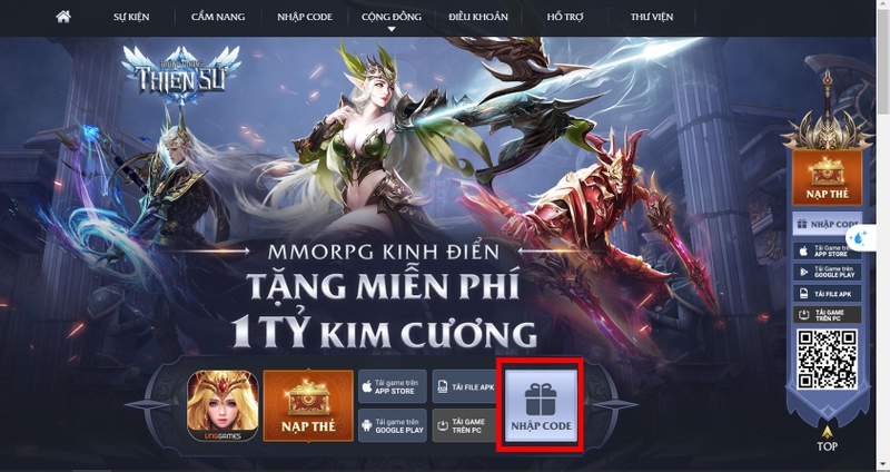 code Thánh Quang Thiên Sứ hình 1
