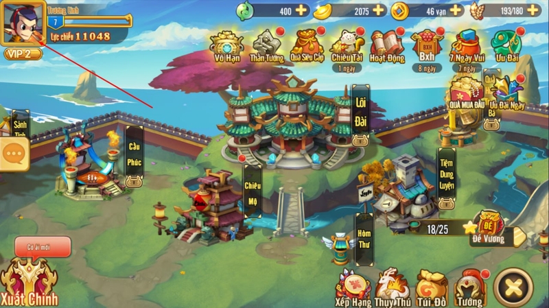 code Tiểu Tam Quốc hình 2