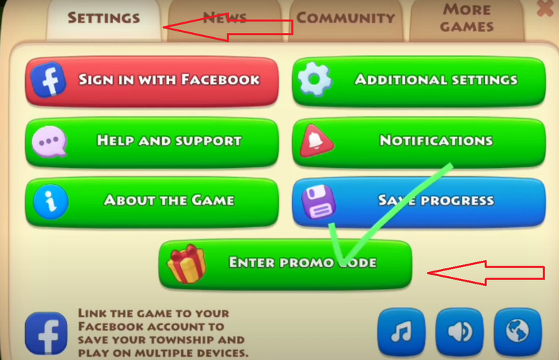 Hướng dẫn nhập code Township chuẩn xác