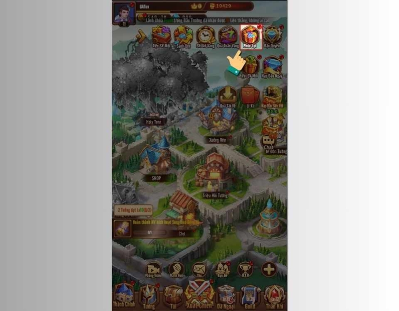 Hướng dẫn nhập code game Vệ Thần Arena