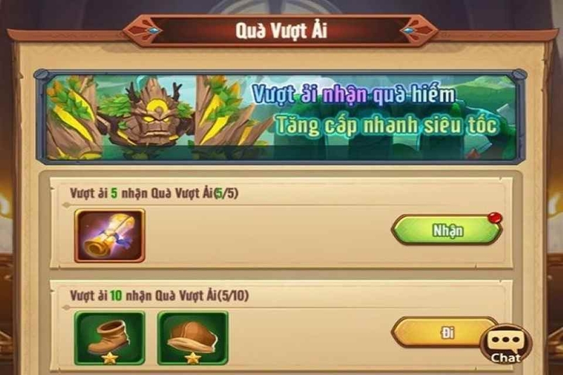 Nhiều phần quà hấp dẫn chờ đón người chơi