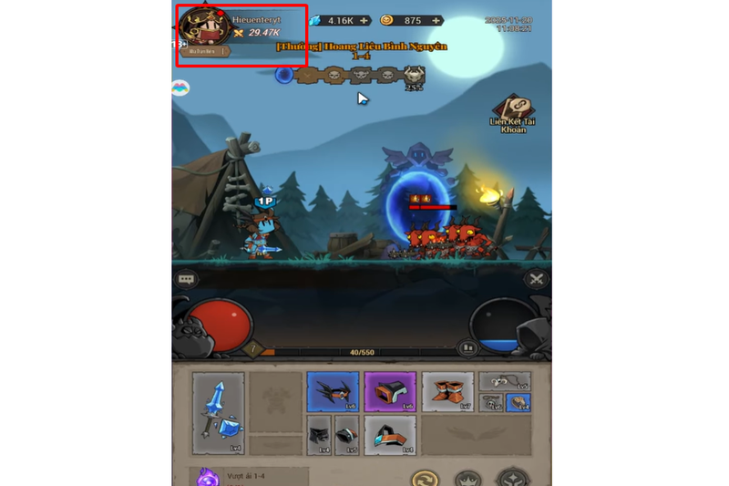 code Anh Hùng Bất Diệt hình 1