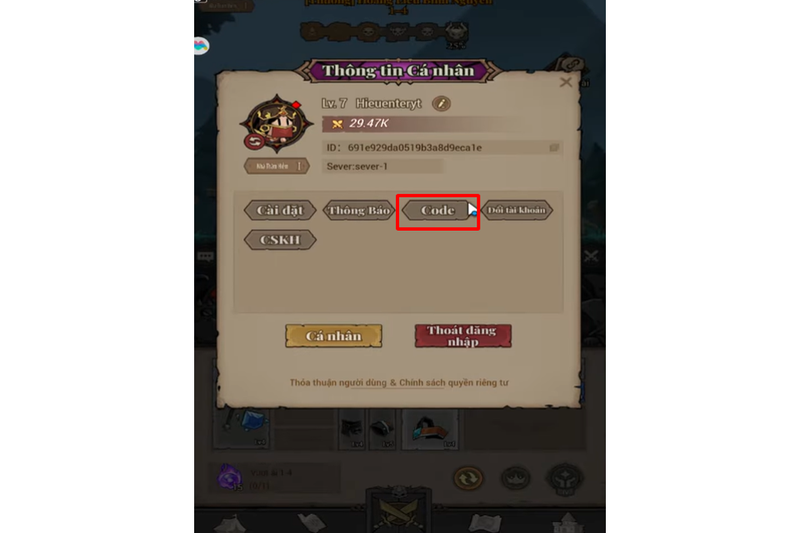 code Anh Hùng Bất Diệt hình 2