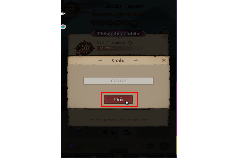 code Anh Hùng Bất Diệt hình 4