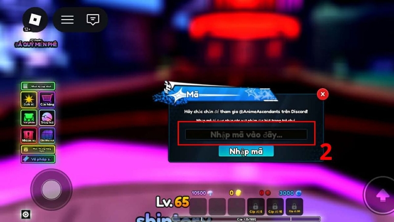 code Anime Ascendants 4