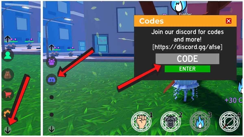 code Anime Fighting Simulator Endless hình 3