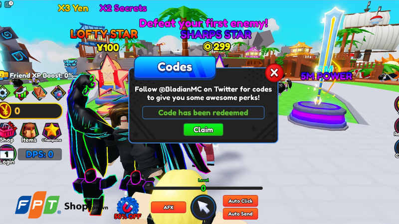 Code has been redeemed