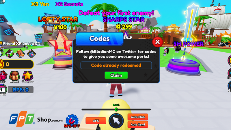 Mã code đã hết lượt sử dụng