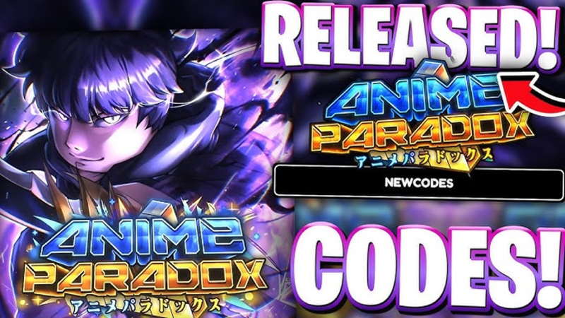 code Anime Paradox 6